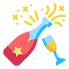champagne illustration